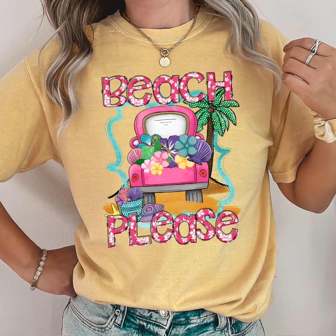 Beach Please Tee