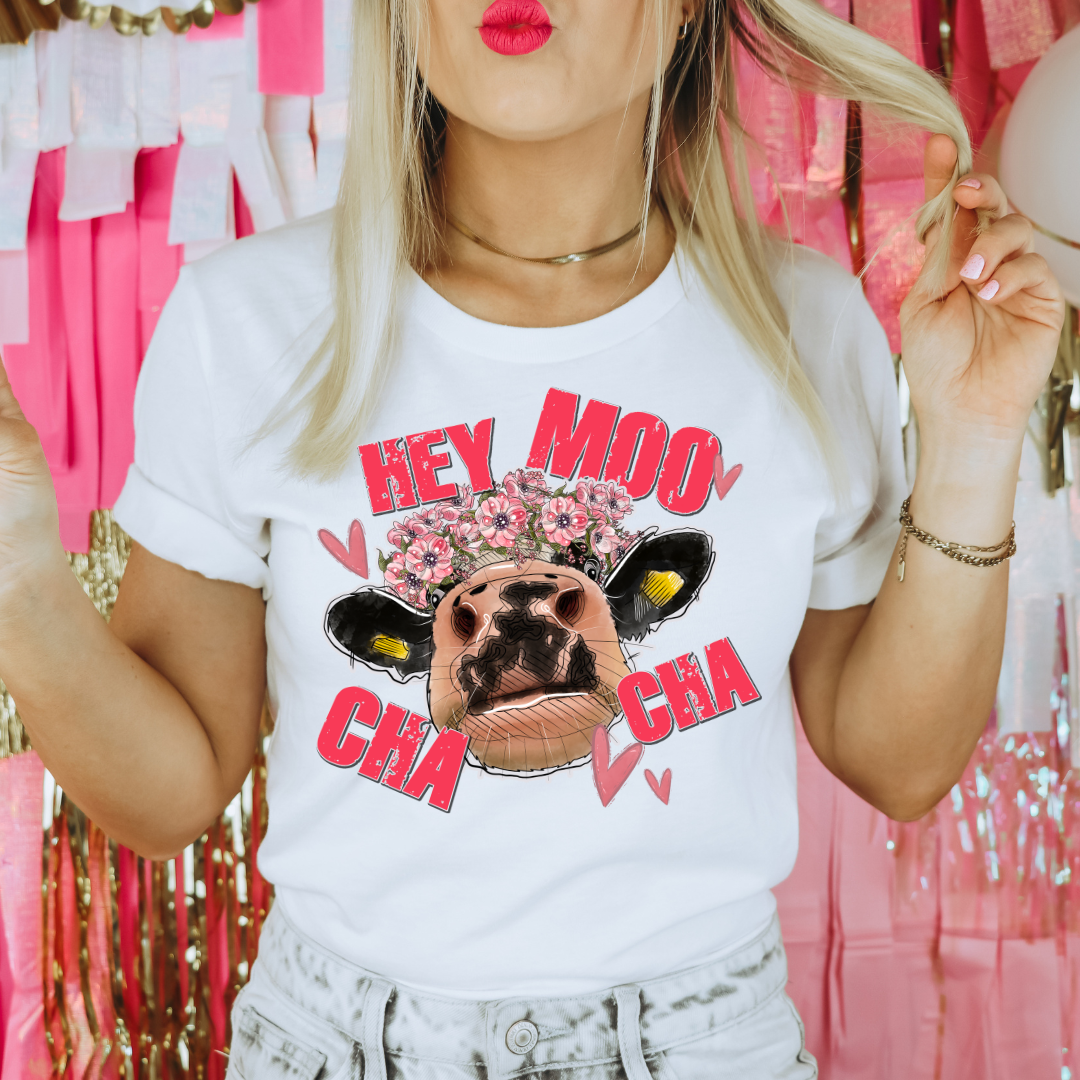 Hey Moo Cha Cha Tee