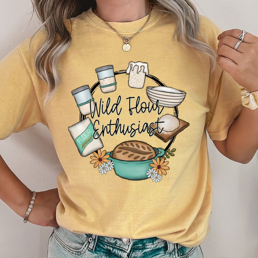 Wild Flour Enthusiast Tee/Sweatshirt