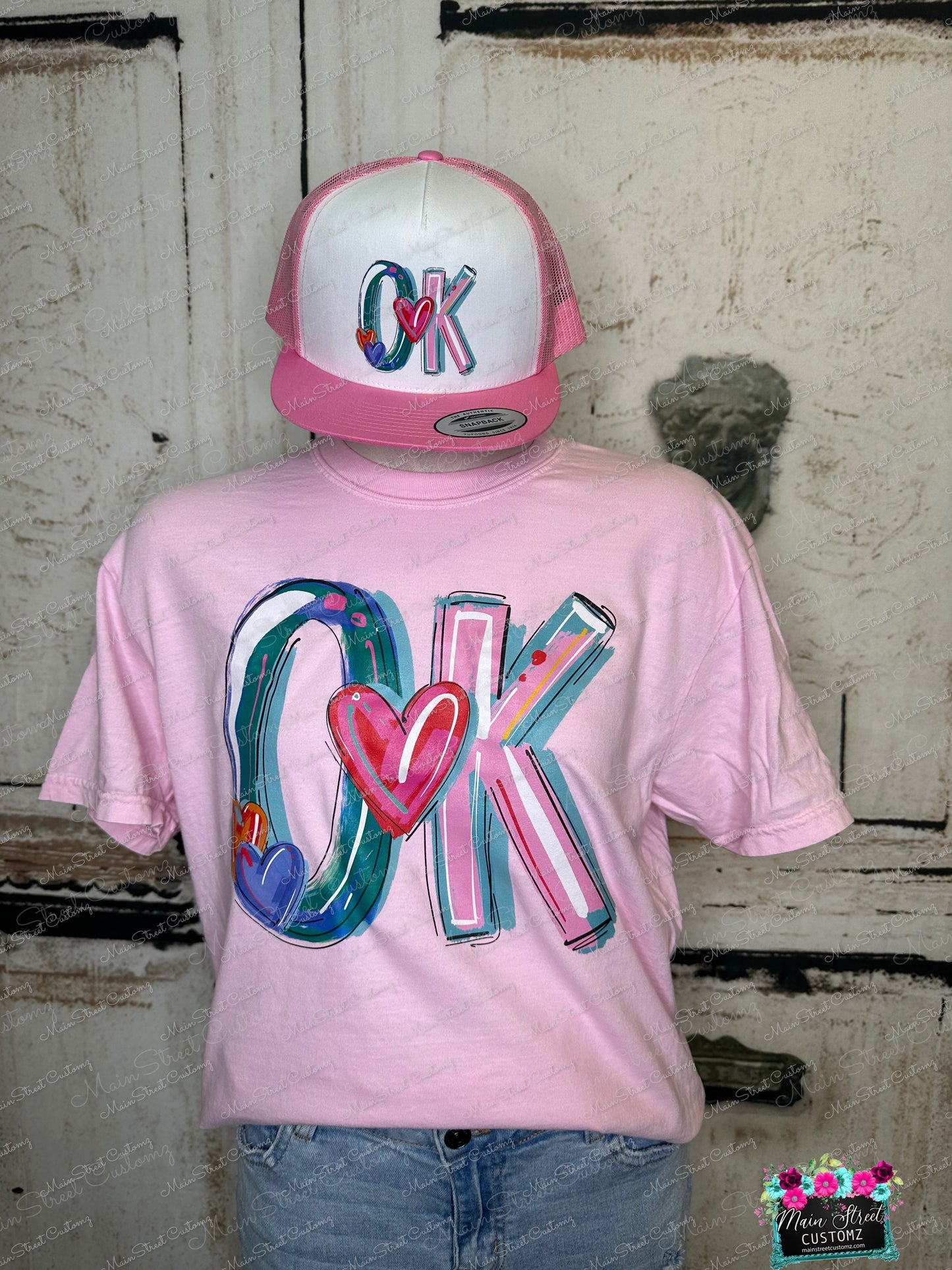 Cheery OK Trucker Hat