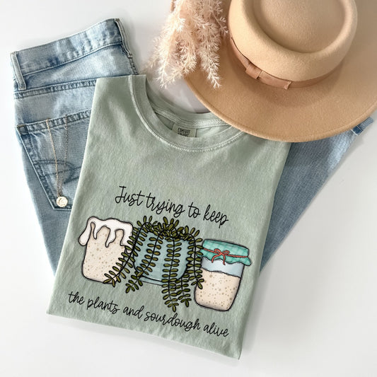 Plants and Sourdough Tee
