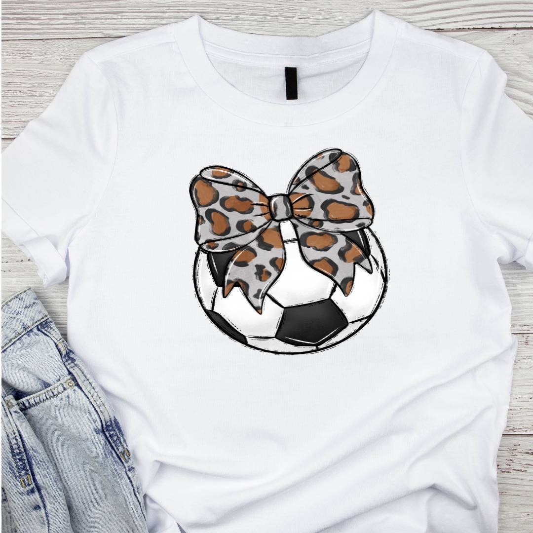 Bow and Ball Soccer Tee