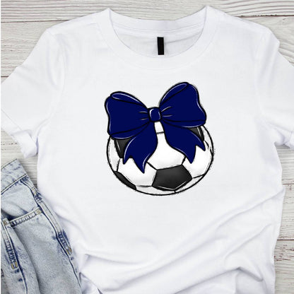Bow and Ball Soccer Tee