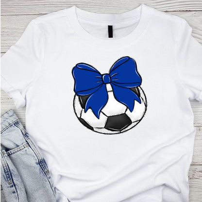 Bow and Ball Soccer Tee