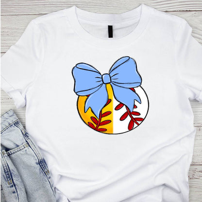 Bow and Ball Split Tee