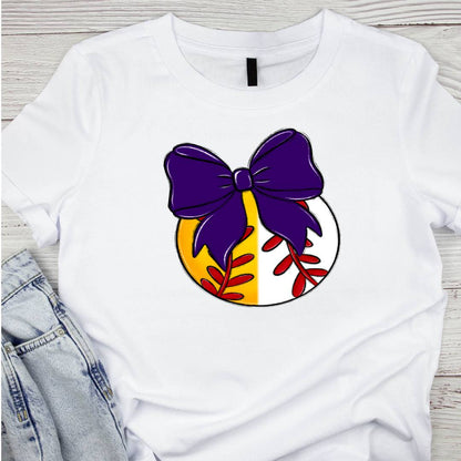 Bow and Ball Split Tee