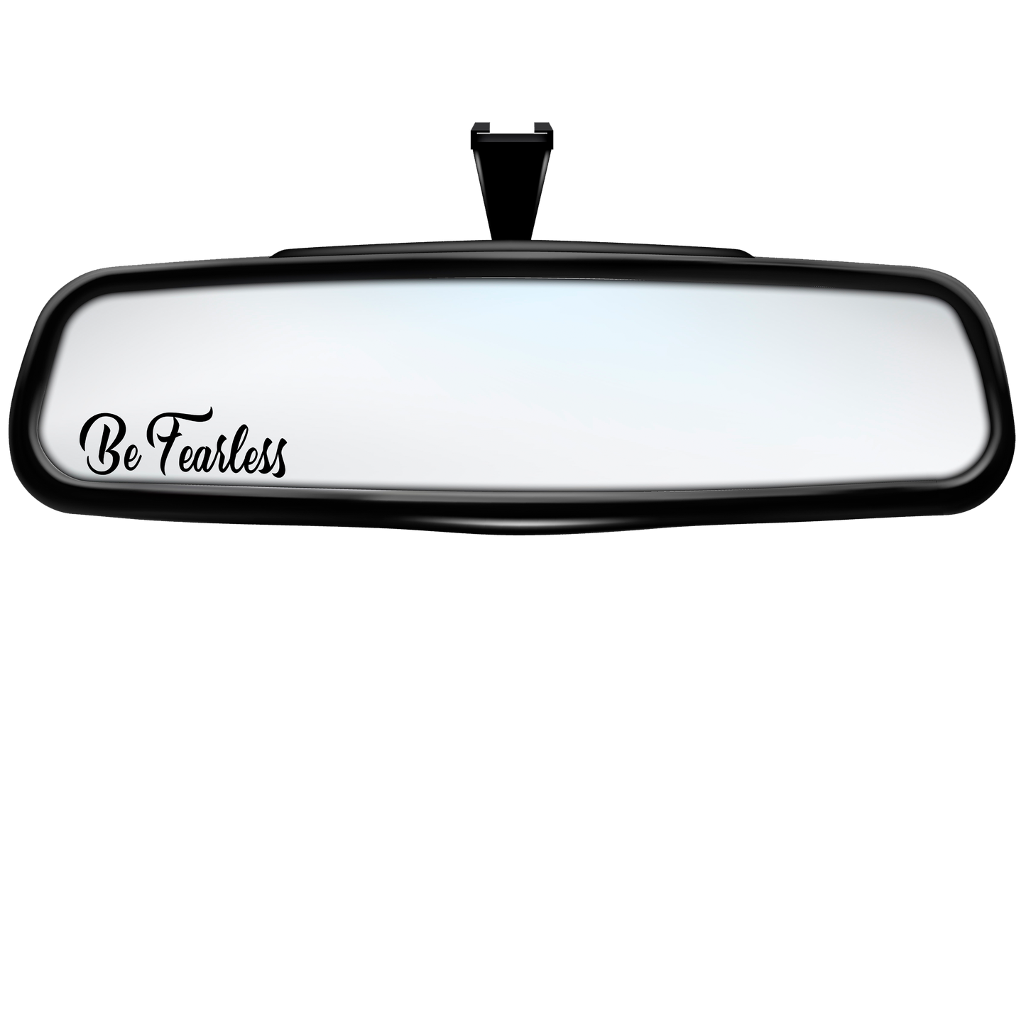 "Be Fearless" Rearview Mirror Decal