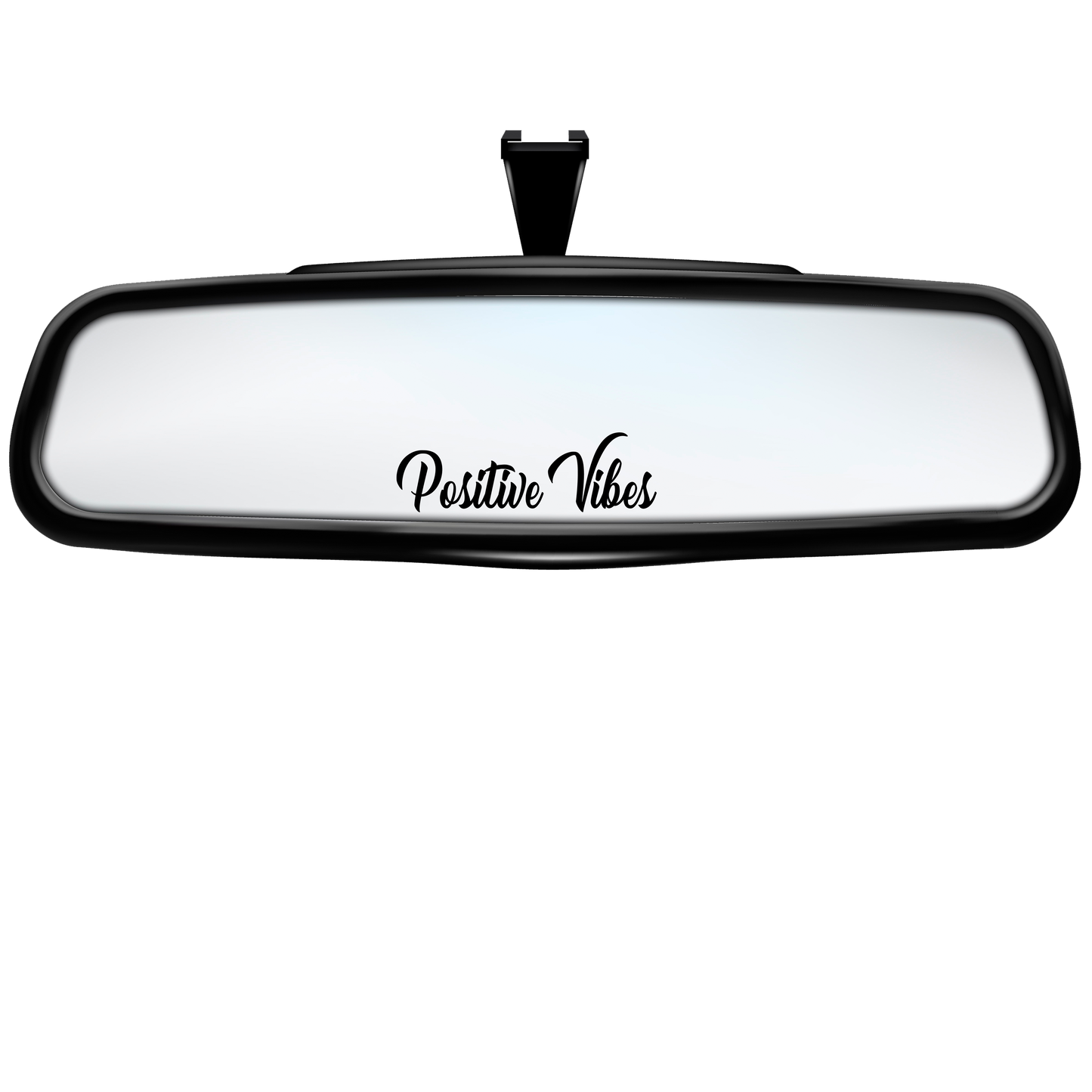 "Positive Vibes" Rearview Mirror Decal