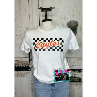 Eagles Check Tee
