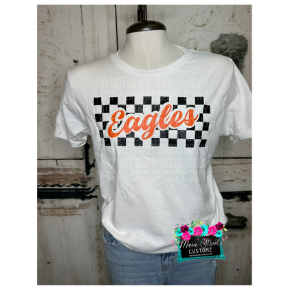 Eagles Check Tee