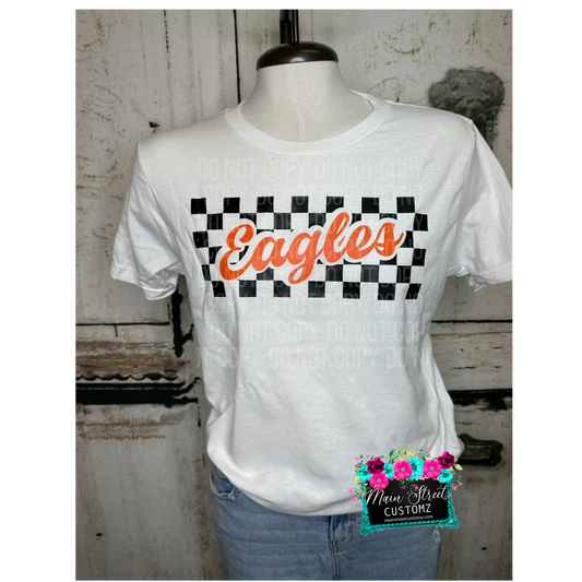 Eagles Check Tee
