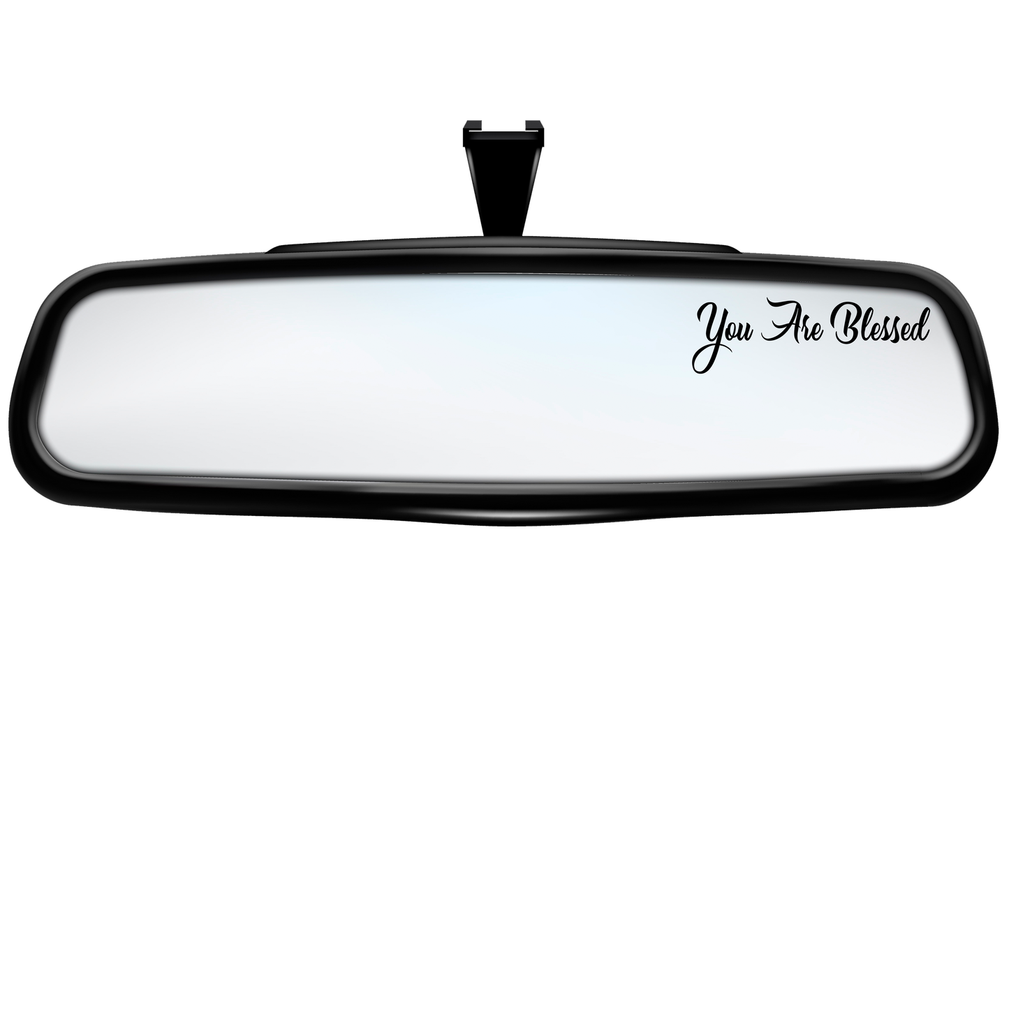 "You Are Blessed" Rearview Mirror Decal